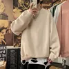 Mens Hoodies Sweatshirts Sweatshirt Black White Hip Hop Punk Pullover Streetwear Casual Fashion Clothes Oversized Korean Harajuku 221007