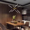 Moderne LED kroonluchter lamp afstandsbediening voor woonkamer eetkamer slaapkamer keuken plafond hanglamp design suspensielampen