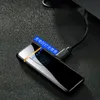 الإصبع الجديد مقاوم للرياح تلمس USB أخف وزنا إلكترونية أخف وزنا شحلة سلك التدفئة على الوجهين على الوجهين