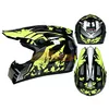 Capacete de motocicleta Crianças enviam 3 peças Presente de capacete off-road Bike Downhill Am DH Capacete cruzado Capacete Motocross Casc