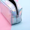 Imperméable Laser coloré Portable sacs à cosmétiques femmes maquillage sac PU pochette lavage trousse de toilette voyage organisateur étui