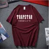 Projektant Nowa marka Trapstar Fashion Men's T-shirts Ubranie xs-2xl męskie moda moda mężczyzna bawełna druk swobodny luźne teeshirt swobodny styl letni top