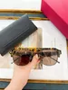 V Cut-edge Sunglasses Women's Summer Round Face Anti-UV Fashion Trend Glasses 2022 New Women's Large Frame Elegant