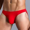 Cueca Cueca De Seda Sólida Gelo Fina Sexy Cintura Baixa Calcinha Apertada Sem Costura Ultrafina Transparência Calcinha Respirável U-convexa Cueca