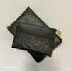 Prezenty imprezowe modne kobiety klasyczny czarny mini portfel posiadacza karty monety popularne przedmioty w krajach europejskich i amerykańskich277U
