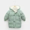 Girls Kids Down Coat Jacket Overcoat Cotton 2022 Plus Thicken Winter Warm Outwear Sports Children039s Clothing4612258