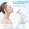 CkeyiN Facial Steamer Deep Moisturizing Nano Face Sauna Sprayer Skin Rejuvenation Pore Blackhead Cleansing Beauty Care Machine 220526