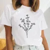 Women Bird Simple Ladies Tee 90s Watercolor Casual Female Clothes Tops Print Tees Cartoon Graphic T-shirt
