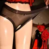 Underpants Sissy calcinha sem grochless Men lingerie elástica perfeita brilhante brilhante e puro puro