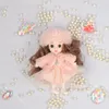 16 cm Bjd Doll Clothes 1/12 High-end Dress Up Fashion Per bambole Suit Regali per bambini DIY Girls Toys Kids 220505