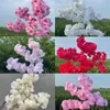 Artificial Cherry Blossom Flowers Long Stem Simulation Sakura Branches Flower for Home Wedding Party Decoration 1282 D3