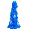 Dildos Zabawki analne Nowe płynne silikonowe urządzenie masturbacja symulacja penisa lody na podwórko wtyczka dla dorosłych produkty 0225