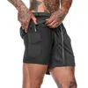 Designer de New Summer Summer Beach Short Shorts Mens Fitness Bodybuilding Blindable Secagem rápida academia curta homens casuais joelho leng 3xl