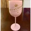 480 ml de verre en plastique en plastique fête blanc champagne double porte cocktail en verre champagnes flûte 8cm inventaire entier7153068