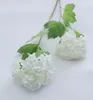 Decorative Flowers & Wreaths Heads White Hydrangea Snowball Fake Silk Flores Artificiales For Home Party Wedding Decoration Garden Decor Sup