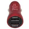 Chargeur de voiture portable double port USB 5V 2.4A adaptateur d'alimentation automatique chargeur de voiture de téléphone portable pour Xiaomi LG Huawei Samsung téléphones portables tablette