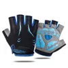 Gants de cyclisme d'été demi-doigt respirant Silicone antidérapant absorption sport Fitness vtt vélo de route MenCyclingCycling