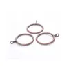 4 Size Curtain Poles Rings clips Window Hooks Accessories Metal Hanging Ring Curtains Clipper Tools Curtain