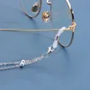 Fashion Wings Sunglasses Beaded Chain Outdoor Designers Mask Hanging Chains Eyeglasses Stylish Accessories Jewelry Gift for Women