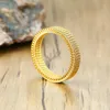 Cluster Rings Fashion 4mm Women's Mesh Ring Rostfritt stål Stat