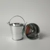 2021 d6*h5cm barato mini balde de balde de lata rústica succlents potes decorativos galvanizados de ferro vasos favoritos favor