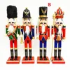 30 cm Nutcracker Puppet Soldiers Novely Artiklar Hemdekorationer för julkreativa ornament och Feative och Parry Xmas Gift224813893