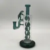 Glazen bongbongbubbler dab rig waterpoelige olieverstift kleur bijpassende waterpijp