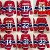 14 Nick Suzuki Jersey Juraj Slafkovsky Cole Caufield Kirby Dach Brendan Gallagher Josh Anderson Carey Price Koszulki hokejowe młodzieżowe czerwone szyte