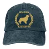 Golden Retriever Gorra de béisbol ajustable clásica vintage para adultos