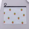 Clear Student Stationery Pen Bag Cactus File Bag Folder Travel Makeup Lady Beauty Storage Transparent Document Filing Bags JY1200