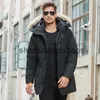 Nuovo stile antivento designer uomo langford parka piumino bianco tessuto canadese Chaqueton cappotto esterno piumino con cappuccio