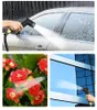 Water Gun Snow Foam Lance Lavagem de carro de alta pressão portátil Spray automático para irrigação de jardim Lavagem de 5m Pipe Gunwater Lancewa