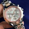 22 fashion women's quartz watch personality Roman Dial styles six pin dial in a variety of colors