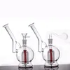 도매 담체 유리 봉 오일 버너 6 필터 기둥 매트릭스 PERC Bubbler Blunt 흡연 워터 파이프 마우스 피스 14mm 남성 유리 오일 버너 파이프 및 보울