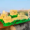Blocks The Great Wall Building Blocks Chinese Famous Architecture Micro Brick 3D Model Diamond Block Toys For Kid Birthday Gifts T230103