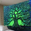Tapestry Psychedelic Tree Of Life Tappeto da parete Hanging Room Decor Large Trippy Aest