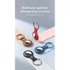 Keychains 4-Pack Protective Holder For AirTag Case,For Air Tag Case Leather With Keychain, Accessories Portable