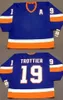 Camisa retrô Islanders 18 ED WESTFALL 19 BRYAN TROTTIER 20 RAY FERRARO 21 BRENT SUTTER 22 MIKE BOSSY 23 BOB NYSTROM Camisas de hóquei