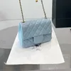 17 cm Mini Crush Ball Flap Bag Square Candy Dziewięć kolorów Klasyczny kołdry w kratę pasek na ramię złota metalowy sprzęt Crossbody Designer Luksusowy torebka dla kobiet