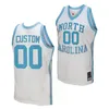 2022 Final Four Custom UNC North Carolina Tar Heels Basketball Jersey 33 Antawn Jamison 50 Tyler Hansbrough 1 Theo Pinson 13 Cameron Johnson 31 John Henson Danny Green