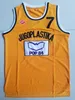 Uomo Moive Basket 7 Toni Kukoc Maglie Jugoplastika Split Pop Team Colore Giallo Cucito e ricamato Sport Puro cotone traspirante Alta qualità In vendita