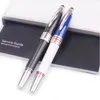 Promotion Pen Limited Edition John F. Kennedy Carbon Fiber Rollerball Ballpoint M Fountain Pen Writing Smooth With JFK Serial Number