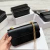 Sıcak bayan çantalar moda flep rahat çanta marka tasarımcıları klasik omuz çantaları hediye bayan kadın klasik seri cüzdanlar çapraz vücut zinciri çantası