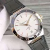 Luxury Fashion Watches for Mens Mechanical Wristwatches Ome Constellation Steel Band Fully Automatic Designer