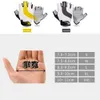 Giyo Lycra Shock-Absorbing Palm Gloves Riding Half Finger Short Gloves Breaking Wind Anti-Slip Bicycle Mittens Racing Mtb Bike289N