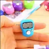 Other Household Sundries Home Garden Finger Counter Muslim Ring Electronic Mini Buddha Chanting Drop Delivery 2021 Bwcmk