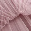 Tule rokken vrouwen midi geplooid zwart roze vrouwen lente zomer koreaanse elastische hoge taille mesh tutu 220317