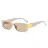 Designer classici occhiali da sole Personalità Square Sun Glasses Fashion Trend Retro Mens Protection UV Full Full Full 6 Colori Disponibile4387939