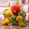 Мягкий прекрасный динозавр плюшевые куклы мультфильм фаршированные животные дино игрушка для детей младенца объятия кукла подушка сна дома