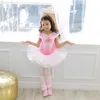 Girl's Dresses Cute Fluffy Gauze Dress Girls Ballet Practice Suit Children's Dance Clothing Girl Baby Tutu SkirtGirl's
